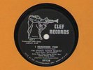 c 78 RPM Charlie Parker Clef 89138 in EE-