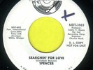 NORTHERN SOUL CLASSIC  SPENCER   SEARCHIN' FOR LOVE MIDTOWN LABEL  DEMO COPY