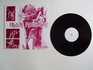 IRON MAIDEN ROSKILDE 2003 Black Vinyl LP 33t white label bootleg rare
