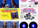 JOHNNY HALLYDAY 45T PROMO CONTINENTAL EDISON avec livret 8 pages, le tout NEUF