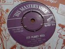 DON LANG RED PLANET ROCK / TEXAS TAMBOURINE 1957 HMV 45-POP 414 VERY NICE  RARE