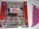 AC/DC - High Voltage COLORED LP pink, motörhead, black sabbath, metallica