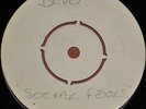 DEVO SOCIAL FOOLS ONE SIDED STIFF RECORDS 7 TEST PRESSING WHITE LABEL PUNK 45 UK