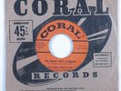 Rockabilly 45 JOHNNY BURNETTE TRIO The Train Kept A Rollin' CORAL HEAR