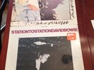 DAVID BOWIE STATION TO STATION AND SCARY MONSTERS USED VINYL RECORDS