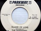 DEFENDERS doowop PARKWAY promo VG++ 45 Island Of Love / I Laughed So Hard ws287