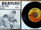 THE BEATLES 1964  CAN'T BUY ME LOVE PICTURE SLEEVE & 45 - CAPITOL 5150  ORIGINAL