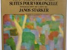 JANOS STARKER, BACH COMPLETE CELLO SUITES FRENCH 70'S 3 X LP'S EMI 403080/82