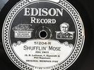  JAZZ: THE ORIGINAL MEMPHIS FIVE - ’SHUFFLIN’ MOSE' EDISON DIAMOND DISC