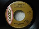 Etta James 45 All I Could Do Was Cry / Girl Of My Dreams Clean 1960 Orig