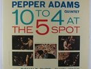Pepper Adams Quintet - 10 To 4 At The 5-Spot LP - Riverside Japan SMJ-6129 VG++