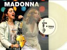MADONNA - LIVE AID / LIVE EARTH 1985-2005 CLEAR COLOUR VINYL LP  LIMITED NEW
