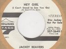 Jackey Beavers - Hey Girl (I Can't Stand To See You Go) - Sound Stage 7 Demo SS7