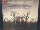 EMI SLS 996 - BRAHMS German Requiem, etc - KARAJAN Berlin - UK QUAD ST 2LP