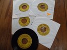 5 Sun Records 45--Johnny Cash--12 Songs--Folsom Prison Blues, Big River