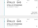 The Prodigy Concert x2 tickets *Thursday 14th December* O2 Manchester Apollo