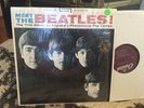 THE BEATLES - MEET THE BEATLES - CAPITOL LP SHRINK PURPLE 1977 SUPER NICE VINYL