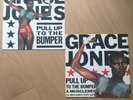 Set Of 2 GRACE JONES UK 12” Singles PULL UP TO THE BUMPER LA VIE EN ROSE 1981