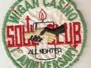 ORIGINAL FABRIC PATCH WIGAN CASINO 1ST ANNIVERSARY 1974 ALL NITER NORTHERN SOUL