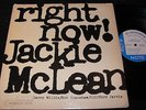 JACKIE McLEAN feat. LARRY WILLIS Right Now  / US Mono LP 1965 BLUE NOTE 4215