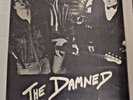 THE DAMNED - Damned Damned Damned Original 1977 Stiff Records Promo Poster