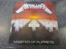 METALLICA MASTER OF PUPPETS UK 1ST PRESSING DBL LP & POSTER NEAR MINT