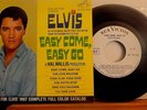 ELVIS PRESLEY A 45RPM EXTENDED PLAY PROMO RECORD &  PICTURE JACKET  EPA-4387