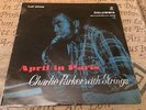 Charlie Parker April In Paris Rare Original UK Columbia LP