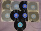 9 Seeburg Basic Records for 1000 Background Music System