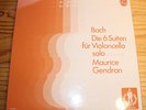 Maurice GENDRON Bach Suites Cello Solo 3-LP-Box Philips