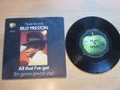 BILLY PRESTON  APPLE RECORDS  ALL  THAT I'VE GOT