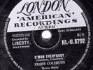 RARE EDDIE COCHRAN 1959 CLASSIC 78 