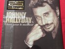 Johnny Hallyday, vivre pour le meilleur , Maxi Vinyl  transparent