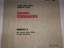 KARLHEINZ STOCKHAUSEN / MOMENTE II / HARMONIA MUNDI / LP Vinyl NM   WER 60.024
