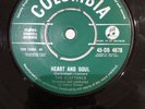 THE CLEFTONES 1961 DOO WOP UK COLUMBIA 1ST PRESS 7” DB-4678 HEART AND SOUL EX