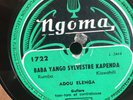ADOU ELENGA NGOMA 1722 AFRICA 78 RPM E TOP AFRICAN FINGERPICKED GUITAR CONGO