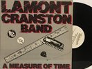 LAMONT CRANSTON BAND A MEASURE OF TIME RARE 1986 BLUES/ROCK LP WATERHOUSE NM