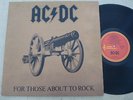 AC/DC 'For Those About To Rock' oz original