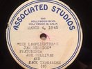 RARE Acetate - JOE SULLIVAN and JACK TEAGARDEN - Hollywood   3-4-45  12