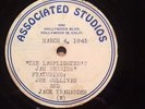 RARE Acetate - JOE SULLIVAN and JACK TEAGARDEN - Hollywood March 1945  12