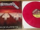 Metallica Master Of Puppets Marbled Red 180G Vinyl LP Vinyl VG+/Sleeve NM