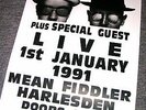 MADNESS - THE NUTTY BOYS LIVE - RARE POSTER FROM 1991 - CRUNCH  LEE THOMPSON SKA