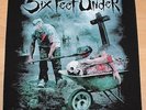 Six Feet Under, Dead Meat, Backpatch, 2008, rar, rare