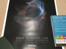 SASHA REFRACTED RE-FRACTED BARBICAN LIVE NUMBERED /1000 POSTER NEW BN RARE MINT.