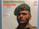 BALLADS OF THE GREEN BERETS BARRY SADLER ORIG 1966 LP RECORD LSP-3547 SEALED#417