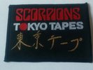 rare scorpions tokyo tapes patch
