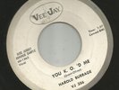 NORTHERN SOUL NEW BREED R&B-HAROLD BURRAGE-  YOU K.O.'D ME  -HEAR-1960 DJ VEEJAY