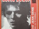 DAVID BOWIE-THE JEAN GENIE RARE YUGOSLAVIAN 7'' PS 1973 UNIQUE COVER