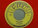 45 RPM Elvis Presley SUN 209 That's All Right   RED VINYL  RE   M-