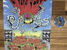 King Gizzard & The Lizard Wizard Gizzfest 2016 POSTER AND PATCH COMBO